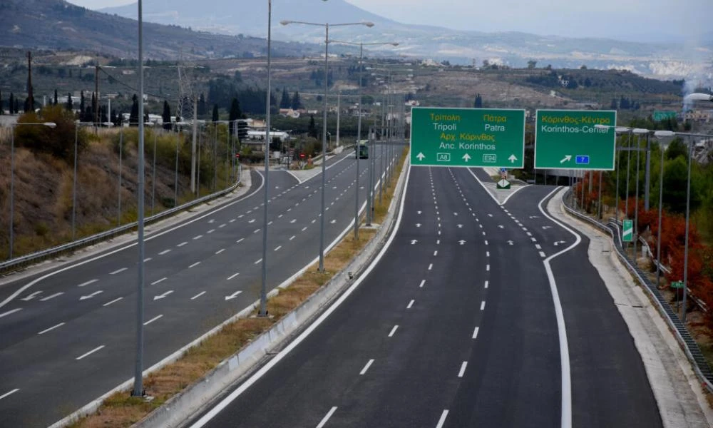 Προσωρινές κυκλοφοριακές ρυθμίσεις από τη Δευτέρα στην Αθηνών–Κορίνθου
